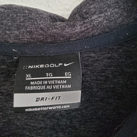 Nike Golf Mens Grey Polo Tee XL - Picture 3 of 4